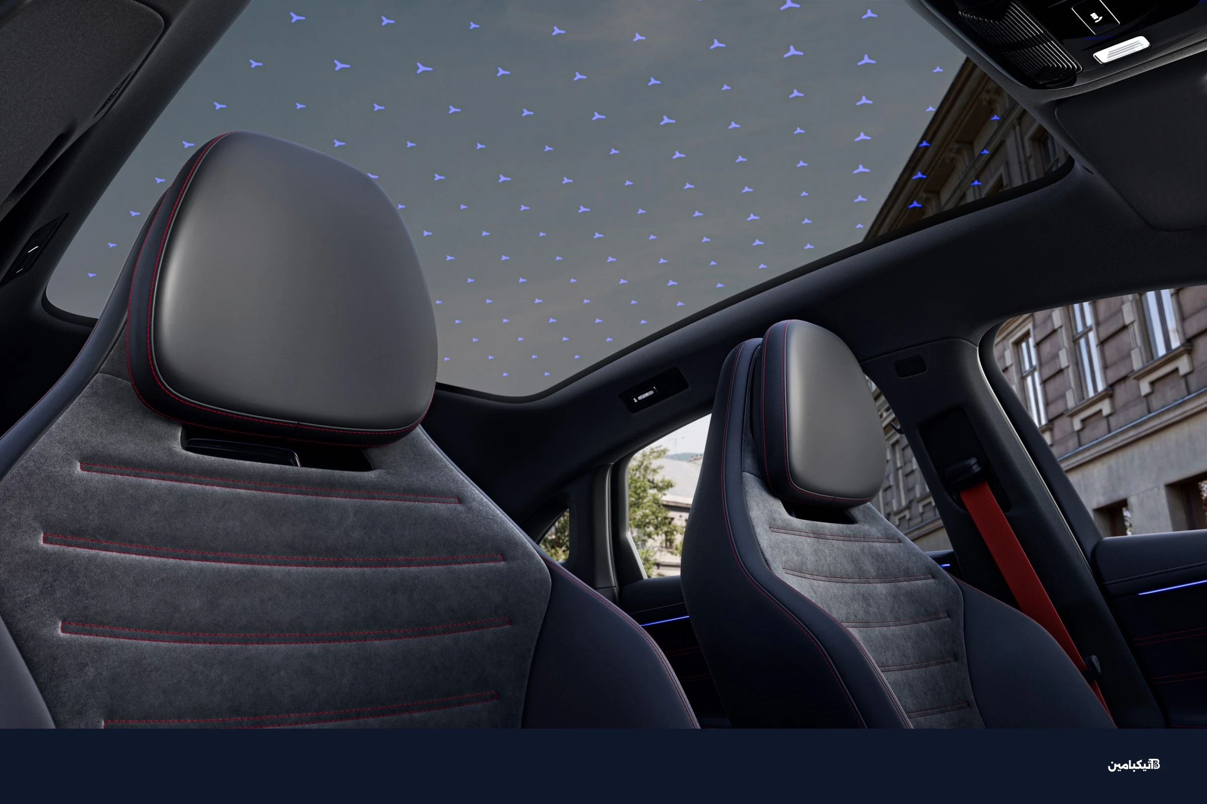 داخلية مرسيدس الكهربائية