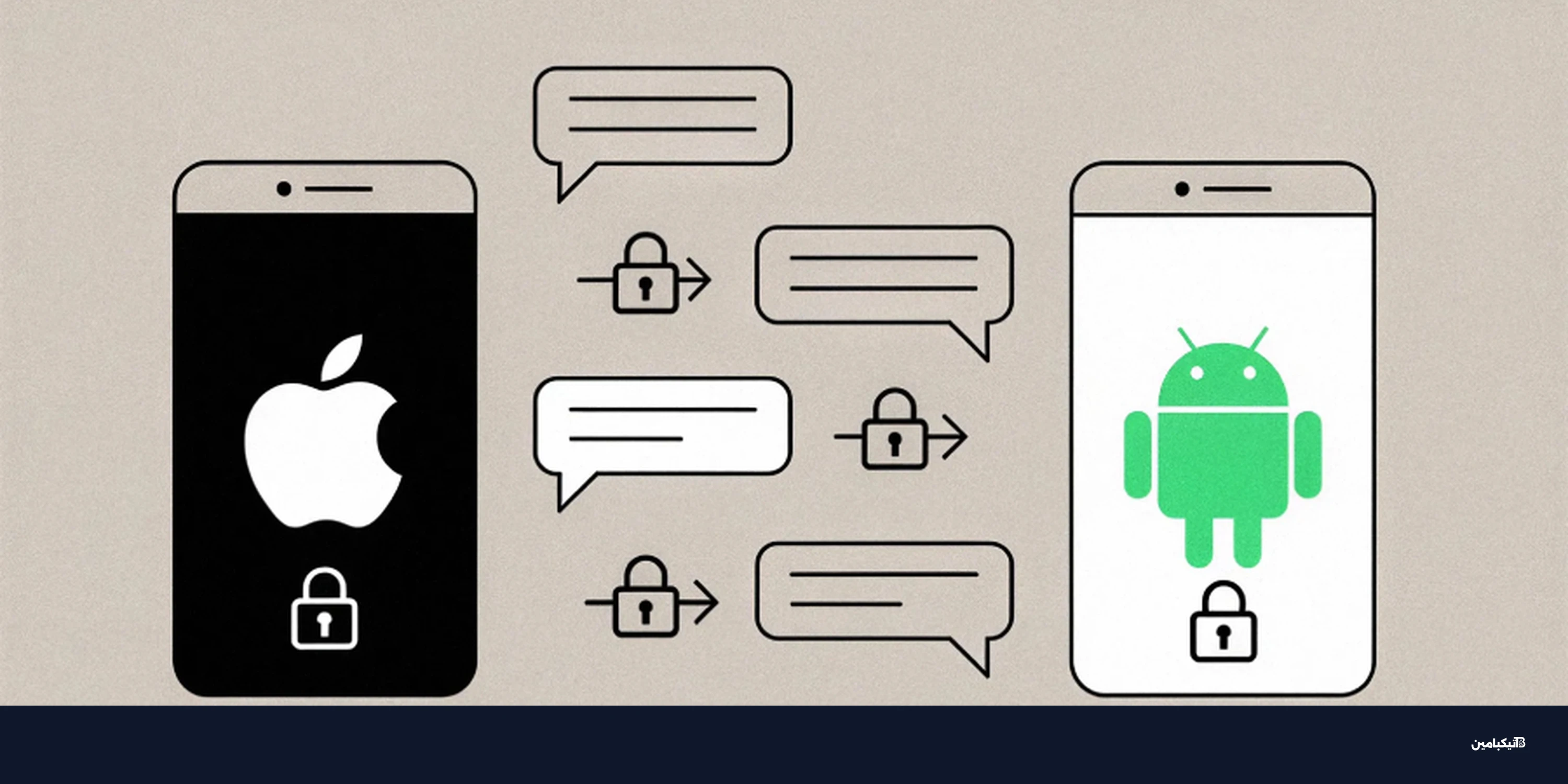 آبل تدعم تشفير رسائل RCS بين آيفون وأندرويد في iOS 26.5