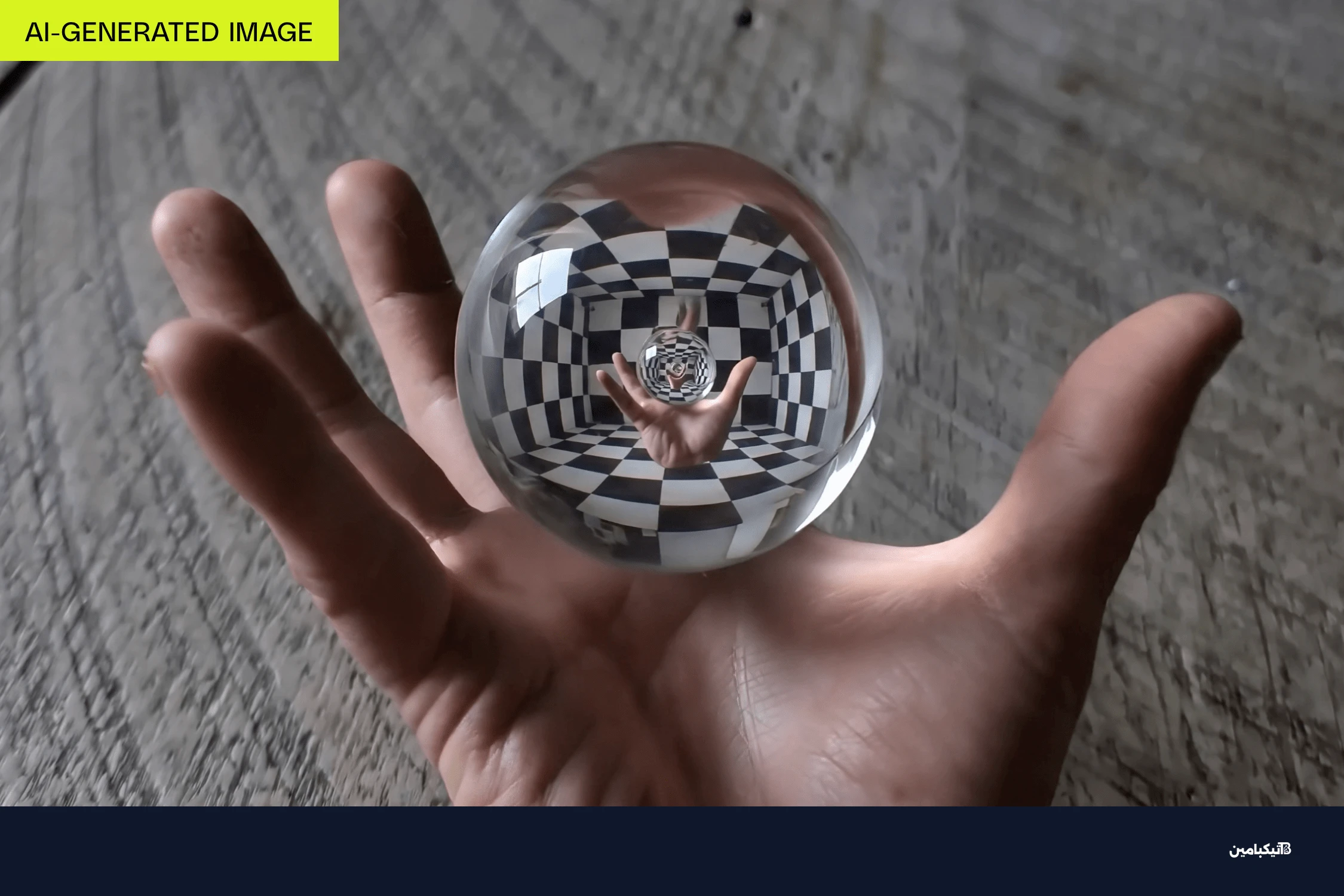A screenshot of an AI-generated video created by Gemini Omni.
