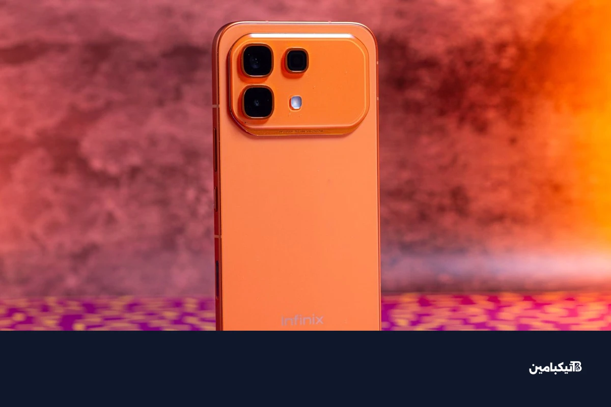 اللون البرتقالي لهاتف إنفينيكس Note 60 Pro