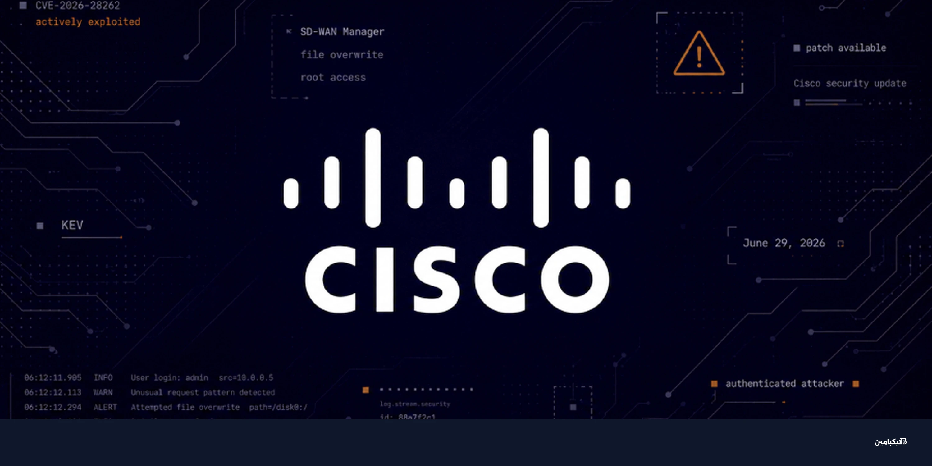 سيسكو تطلق تحديثات أمنية لمعالجة ثغرة خطيرة في SD-WAN