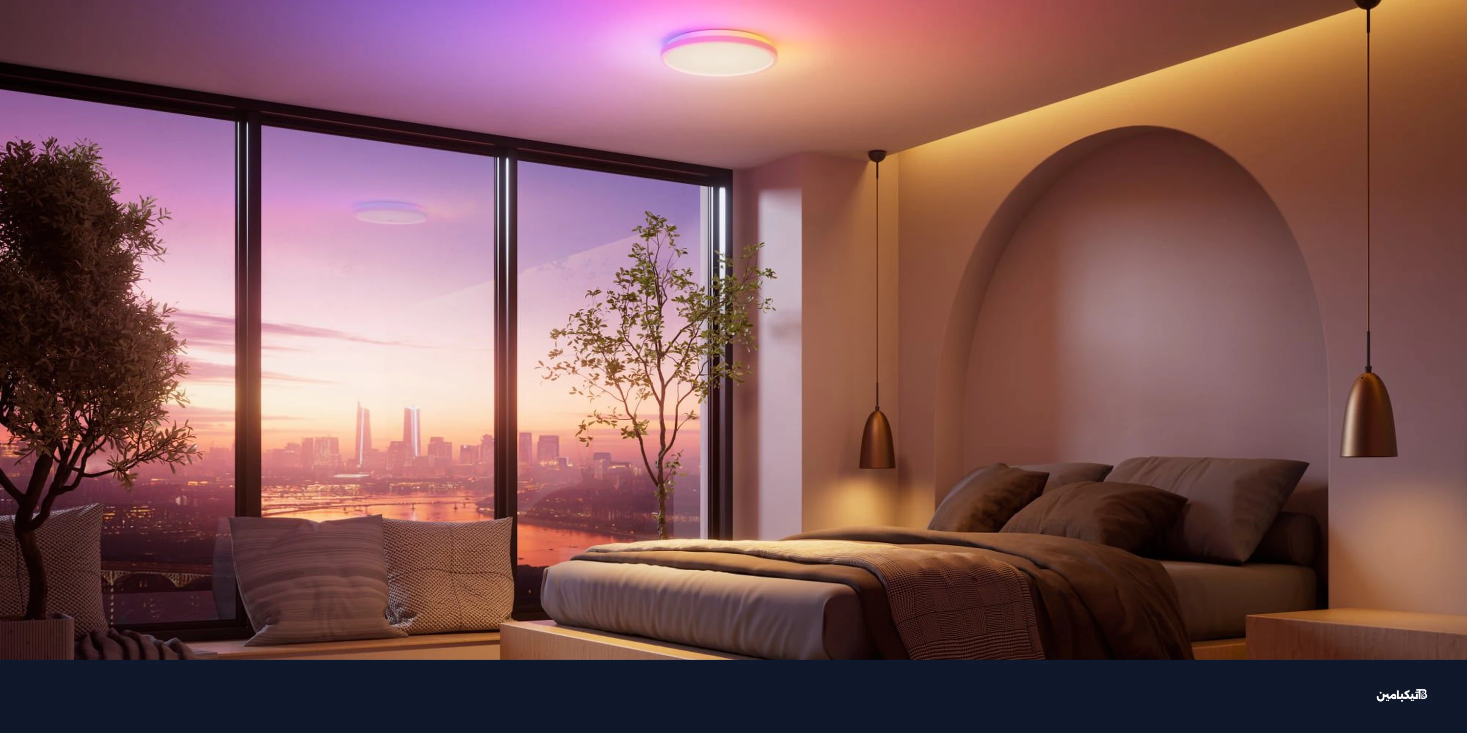 نانوليف تطلق مصباح سقف ذكي يدعم Matter وHomeKit