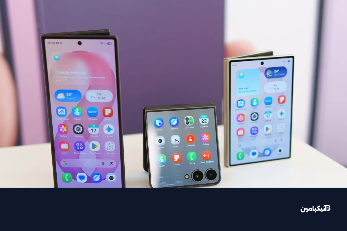 هاتف سامسونج Galaxy Z Flip8 في المعاينة العملية