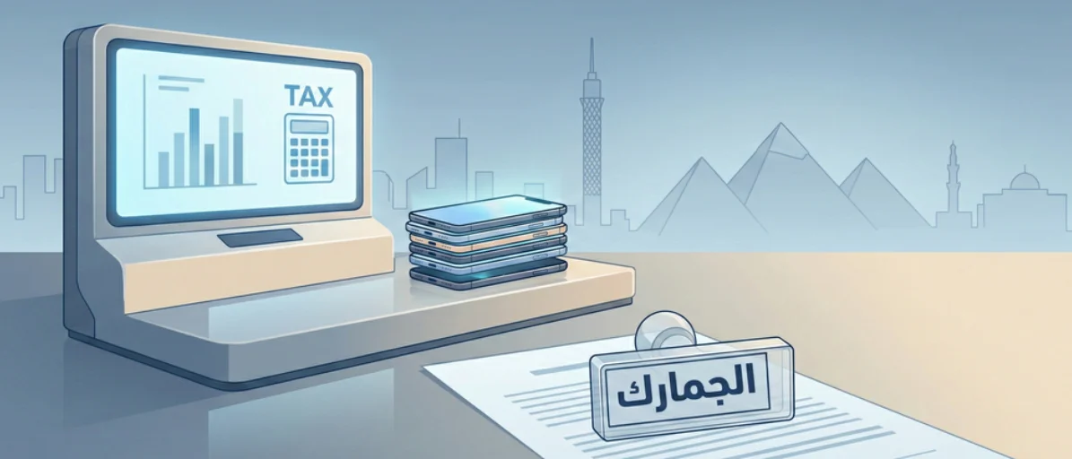 أسعار وجمارك الهواتف المحمولة في مصر للمسافرين والمقيمين