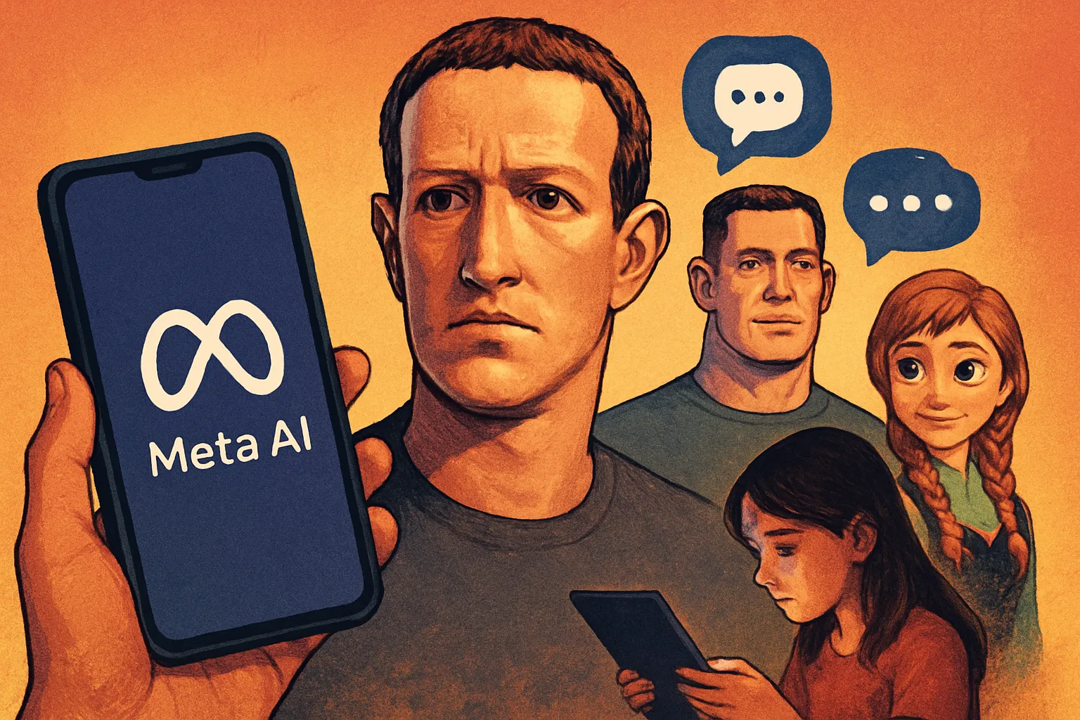 فضيحة مارك زوكربيرج و Meta-AI